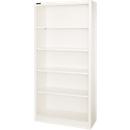 Schäfer Shop Select MS iCOLOUR boekenkast - plaatstaal - 5 OH - B 950 x D 400 x 1935 mm - wit RAL 9003