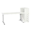 Schäfer Shop Select office furniture set LOGIN 2-piece, desk W 1600 mm