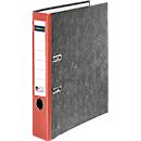 Schäfer Shop Select ordner, A4, rugbreedte 50 mm, 25 stuks, rood
