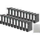 Schäfer Shop Select Ordner, DIN A4, Rückenbreite 80 mm, 20 Stück + GRATIS 1 PP-Ordner-Register A-Z,