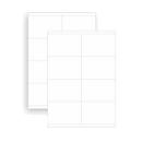 Schäfer Shop Select Pack éco. étiquettes multifonctionnelles universelles , diff. tailles, feuilles d'impression A4, 2 x 100 feuilles, 105x70