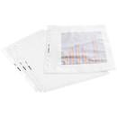 Schäfer Shop Select plastic sleeves Exclusiv, DIN A4, open on top and perforated side, thickness 0.08 mm, 100 pieces