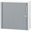 Schäfer Shop Select Querrollladenschrank SET UP, abschließbar, 2 Ordnerhöhen, weiß 