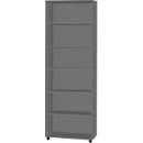 Schäfer Shop Select Regal LOGIN, 6 Ordnerhöhen, B 800 x T 420 x H 2240 mm, graphit