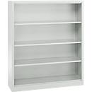 Schäfer Shop Select Regalschrank MS, 4 OH, B 1200 x T 400 x H 1584 mm, Stahlblech, lichtgrau