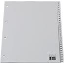 Schäfer Shop Select Répertoires pour classeurs, grande largeur, chiffres 1-31, gris