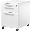 Schäfer Shop Select Rollcontainer SET UP mit HR, abschließbar, B 432 x T 580 x H 595 mm, weiß/weiß 