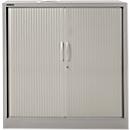 Schäfer Shop Select Rollladenschrank MS iCONOMY, Stahl, 3 Ordnerhöhen, B 1200 x T 400 x H 1215 mm, weißaluminium RAL 9006