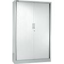 Schäfer Shop Select Rollladenschrank MS iCONOMY, Stahl, 5 Ordnerhöhen, B 1200 x T 400 x H 1935 mm, weißaluminium RAL 9006