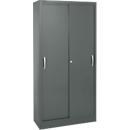 Schäfer Shop Select Schiebetürenschrank, 5 Ordnerhöhen, B 1200 mm, graphit RAL 7024