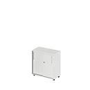 Schäfer Shop Select Schiebetürenschrank Start Off, 2 OH, abschließbar, B 800 x T 420 x H 744 mm, Holz, lichtgrau/lichtgrau
