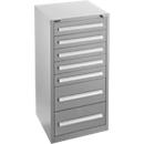 Schäfer Shop Select Schubladenschrank SF 70, 7 Schübe, weißaluminium RAL 9006 weißaluminium RAL 9006