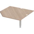 Schäfer Shop Select schuin werkblad PLANOVA ERGOSTYLE, CAD, B 1200, eiken decor