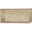 Schäfer Shop Select SET UP opzet boekenkast, 1 OH, B 800 x D 420 x H 372 mm, eikendecor
