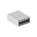 Schäfer Shop Select SSI SCHÄFER Schubladenschrank 27-36, 1 Schub, bis 200 kg, B 564 x T 725 x H 250 mm, anthrazitgrau/lichtgrau