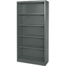 Schäfer Shop Select Stahlregal MS iCOLOUR, 5 Ordnerhöhen, B 950 x T 400 x H 1935 mm, graphit RAL 7024
