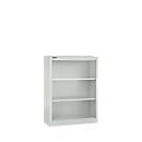 Schäfer Shop Select Stahlregal MS iCONOMY, 3 Ordnerhöhen, B 800 x T 400 x H 1215 mm, lichtgrau RAL 7035