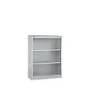 Schäfer Shop Select Stahlregal MS iCONOMY, 3 Ordnerhöhen, B 800 x T 400 x H 1215 mm, weißaluminium RAL 9006