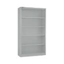 Schäfer Shop Select Stahlregal MS iCONOMY, 5 Ordnerhöhen, B 950 x T 400 x H 1935 mm, weißaluminium RAL 9006