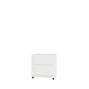 Schäfer Shop Select START UP boekenkast, spaanplaat, 2 OH, B 800 x D 420 x H 726 mm, lichtgrijs