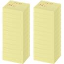 Schäfer Shop Select sticky notes Schäfer Shop Select, 50 x 40 mm, 3 x 100 sheets, 24 pieces, yellow