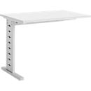 Schäfer Shop Select Table d'extension Moxxo IQ, rectangulaire, pieds en C, l. 1000 x P 600 x H 735 mm, blanc