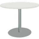 Schäfer Shop Select Table ronde Planova Basic, Ø 1000 x H 717 mm, blanc 