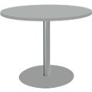 Schäfer Shop Select Table ronde Planova Basic, Ø 1000 x H 717 mm, gris clair 