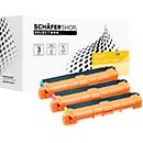 Schäfer Shop Select Toner, ersetzt Brother TN-247Serie, Multipack, cyan, magenta, gelb
