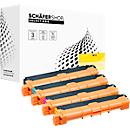 Schäfer Shop Select Toner, ersetzt Brother TN-248XL CMYK, bis 3000/2300 Seiten, Multipack, CMYK
