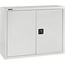 Schäfer Shop Select top cabinet, lockable, height 800 mm, width 800 mm, light gray RAL 7035