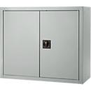 Schäfer Shop Select top cabinet, lockable, height 800 mm, width 950 mm, light gray RAL 7035