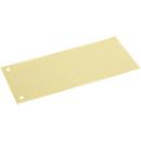 Schäfer Shop Select Trennstreifen, 2-fach-Lochung, bedruckbar, 100 Stück, B 240 x H 105 mm, Karton, gelb