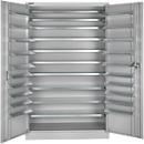 Schäfer Shop Select voorraadkast, 10 etages, zonder beslag, B 1200 x D 500 x H 1935 mm, staal, witaluminium