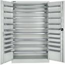 Schäfer Shop Select voorraadkast, 10 etages, zonder kastinrichting, B 1200 x D 500 x H 1935 mm, staal, lichtgrijs