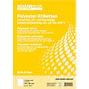 Schäfer Shop Select Weerbestendige etiketten, 210 x 297 mm, polyester wit, 20 vellen