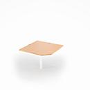 Schäfer Shop Select Winkelplatte PLANOVA BASIC, B 1000 x T 1000 mm, Buche-Dekor/weiß