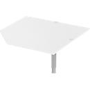 Schäfer Shop Select Winkelplatte PLANOVA ERGOSTYLE, CAD, B 1200, weiß