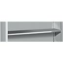 Schäfer Shop Select Zusatzböden, für Materialschränke ohne Mitteltrennwand & mit T 400 mm, B 800 x T 400 mm, verzinkter Stahl, silber