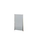Scheidingswand Aluna, 800 x 1400 mm, grijs