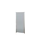 Scheidingswand Aluna, 800 x 1600 mm, grijs