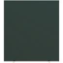 Scheidingswand Paperflow - met geluidsisolerend schuimvlies - B 1600 x D 390 x H 1740 mm - zwaar ontvlambaar conf. DIN 4102 - antraciet