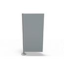 Scheidingswand, Silent Line Plus, 800 x 1700 mm, lichtgrijs