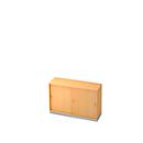 Schiebetürenschrank, 2 OH, B 1200 x T 400 mm, Buche-Dekor
