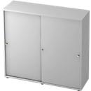 Schiebetürenschrank TOPAS LINE, 3 OH, lichtgrau/lichtgrau