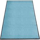 Schmutzfangmatte Eazycare Style von Miltex, eckig, antistatisch, UV-beständig, waschbar, ECONYL® & Niltrilgummi, 1200 x 2000 mm, pastellblau