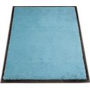 Schmutzfangmatte Eazycare Style von Miltex, eckig, antistatisch, UV-beständig, waschbar, ECONYL® & Niltrilgummi, 600 x 850 mm, pastellblau