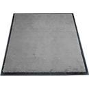 Schmutzfangmatte Eazycare Style von Miltex, eckig, antistatisch, UV-beständig, waschbar, ECONYL® & Niltrilgummi, 750 x 850 mm, basaltgrau
