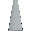 Schmutzfangmatte Eazycare Style von Miltex, eckig, antistatisch, UV-beständig, waschbar, ECONYL® & Niltrilgummi, 850 x 3000 mm, verkehrsgrau