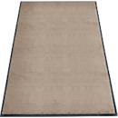 Schmutzfangmatte miltex Eazycare Style, eckig, antistatisch, UV-beständig, waschbar, High-Twist-Nylon & Niltrilgummi, 1200 x 2000 mm, graubeige